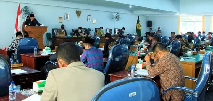 Begini Cara Bupati Dairi Menjawab Pemandangan Umum Anggota DPRD Dairi