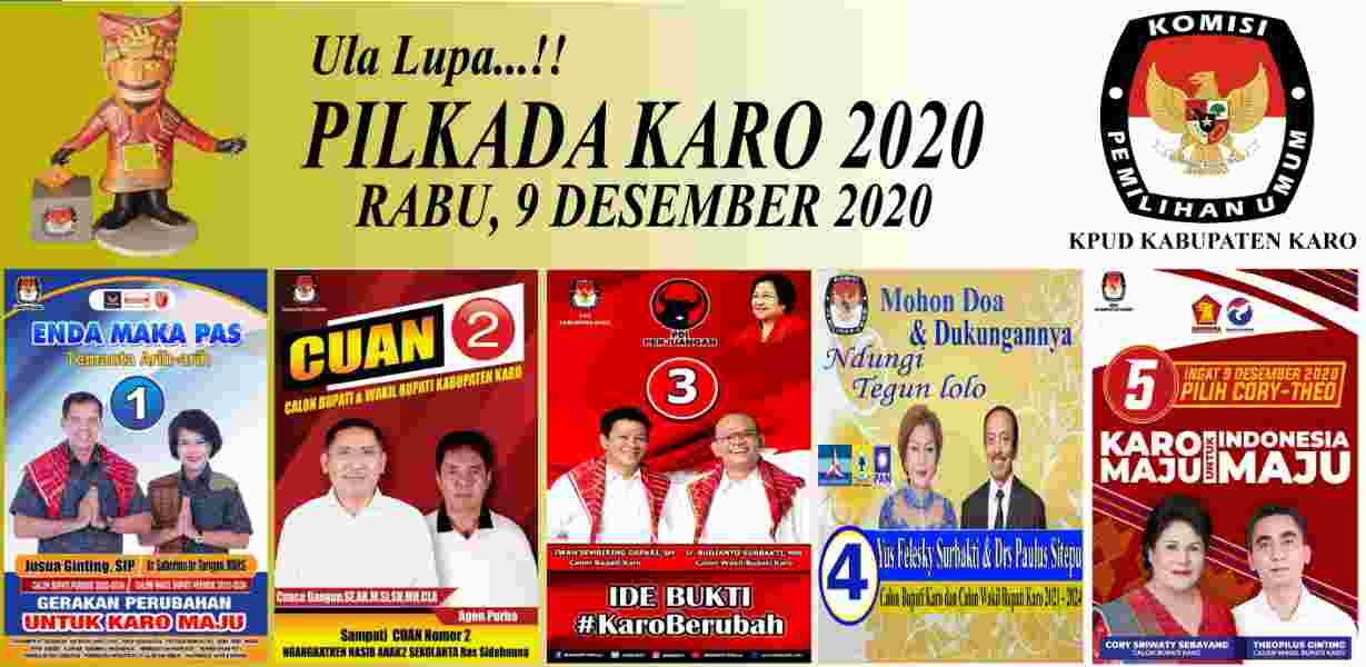 Ketua KPUD Kabupaten Karo Gemar Tarigan : Ayo Datang Ke TPS 9 Desa Mela La Milih