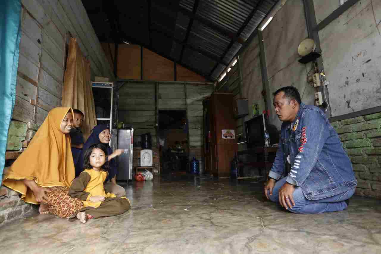 Susuri Gang Sempit di Rengas Pulau, Aulia Serap Banyak Keluhan Warga Marelan