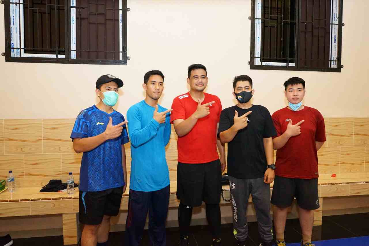 Main Basket Bareng Milenial, Pebasket Minta Bobby Nasution Sering Buat Even