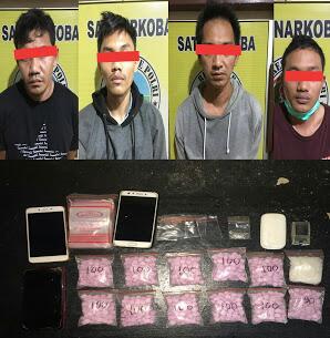 Peredaran Pil Ekstasi 1090 Butir Berhasil Digagalkan Satnarkoba Polres Binjai