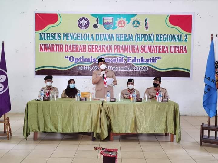 KPDK di Dairi, Bupati Apresiasi Kegiatan Kepramukaan