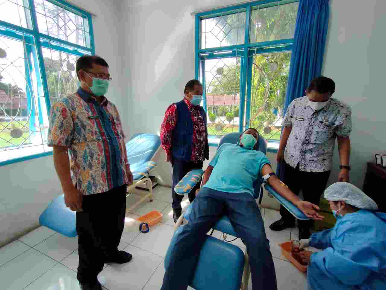 Rutin Melakukan Donor Darah Dimasa Pandemi, Ini Harapan Sekda Karo