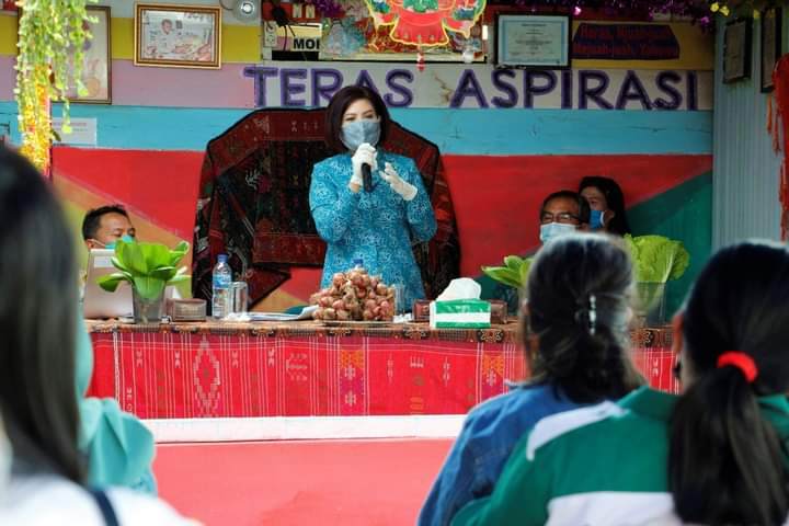 Penyuluhan dan Sosialisasi Stunting di Desa Belang Malum Dihadiri Ketua PKK Dairi