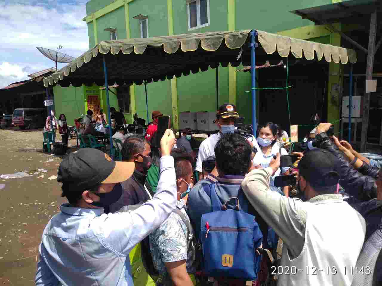 KPU Karo Gelar Pemungutan Suara Ulang di TPS 25, Lau Cimba.