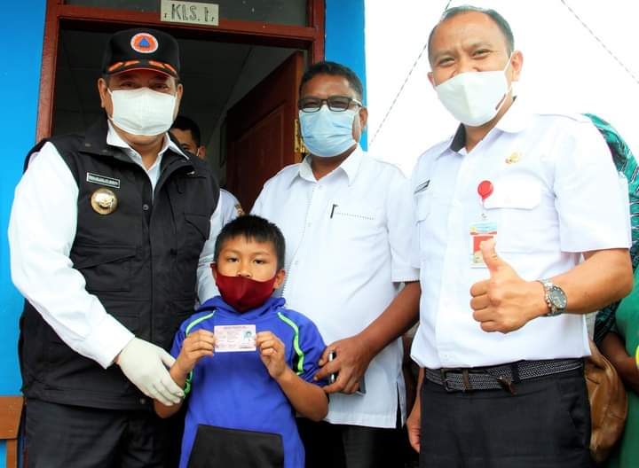 Bupati Dairi Hadiri Pelayanan Jempol di Desa Lingga Raja II Pegagan Hilir 