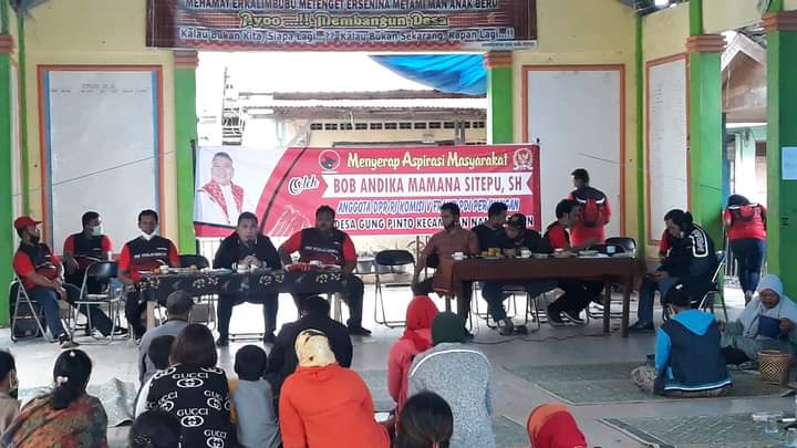 Warga Desa Gung Pinto Usulkan Pembangunan Embung Desa kepada Anggota DPR RI Komisi V