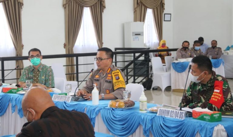 Pemantapan Pengamanan Natal dan Tahun Baru, Kapolresta Deliserdang Pimpin Rakor Lintas Sektoral