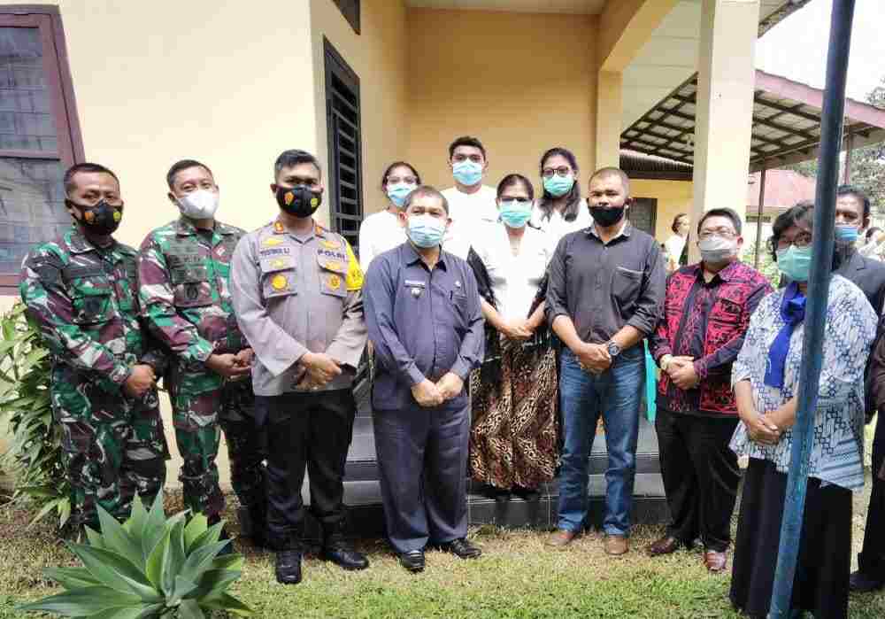 Forkopimda, Pengurus Moderamen GBKP Berikan Penghiburan Bagi Keluarga Almarhum Pendeta Agustinus 