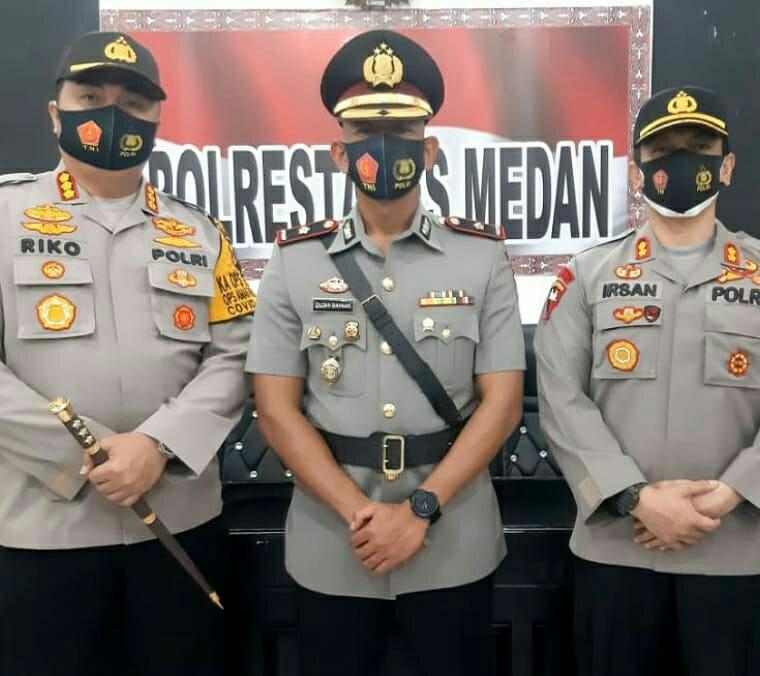 Polrestabes Medan Telah Menggelar Sertijab Kasat Reserse Narkoba