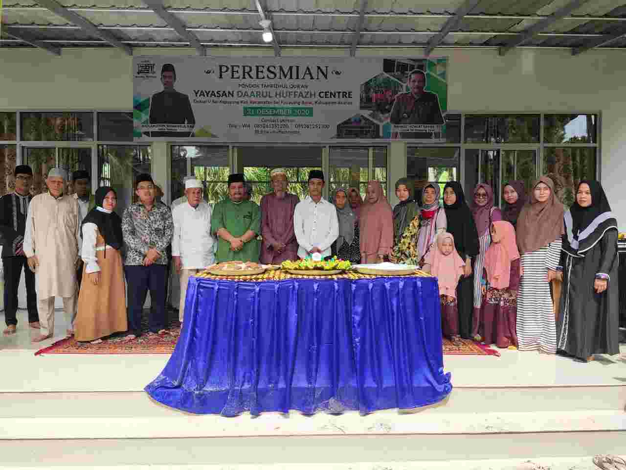 Camat Sei Kepayang Barat Resmikan Pondok Tahfizhul Quran Milik Yayasan Daarul Huffazh Center 