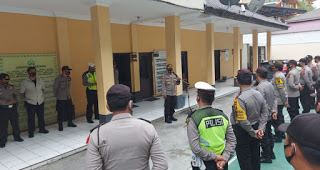 Polsek Medan Timur Kerahkan 150 Personil Pengamanan Gereja dan Malam Tahun Baru