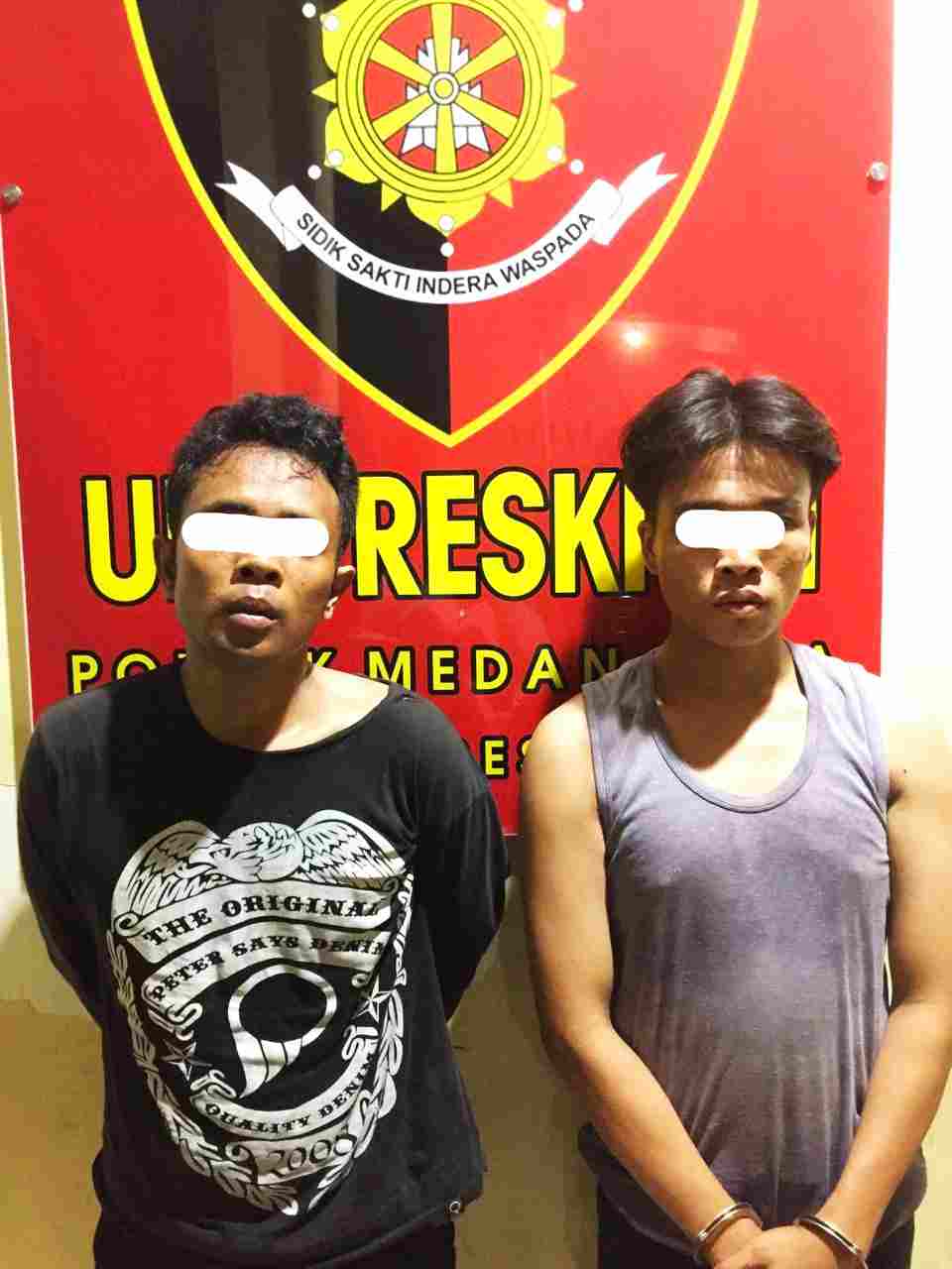 Tekab Reskrim Polsek Medan Area Bergerak Cepat Tangkap Pelaku Jambret Handphone