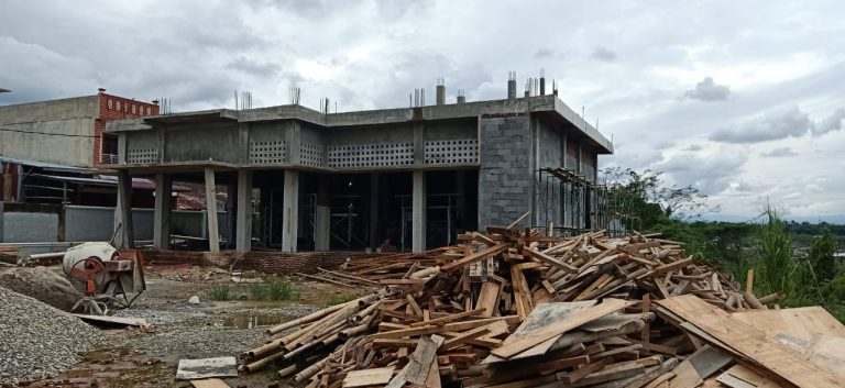 Pembangunan Kantor Camat Delitua Tak Kunjung Selesai