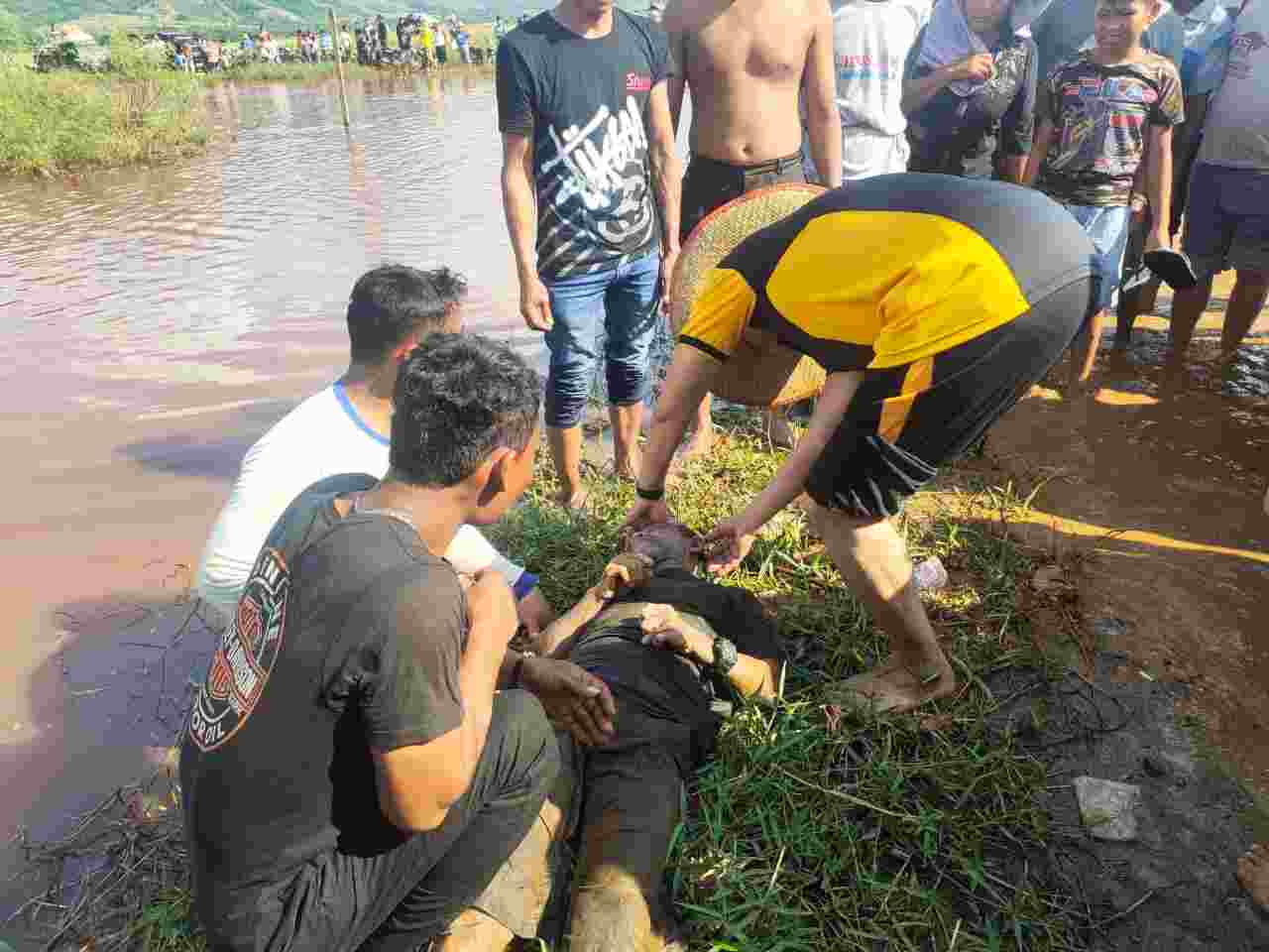 Tidak Pulang Semalaman, Sinar Sembiring Ditemukan Tenggelam di Persawahan Paya Lah-Lah 
