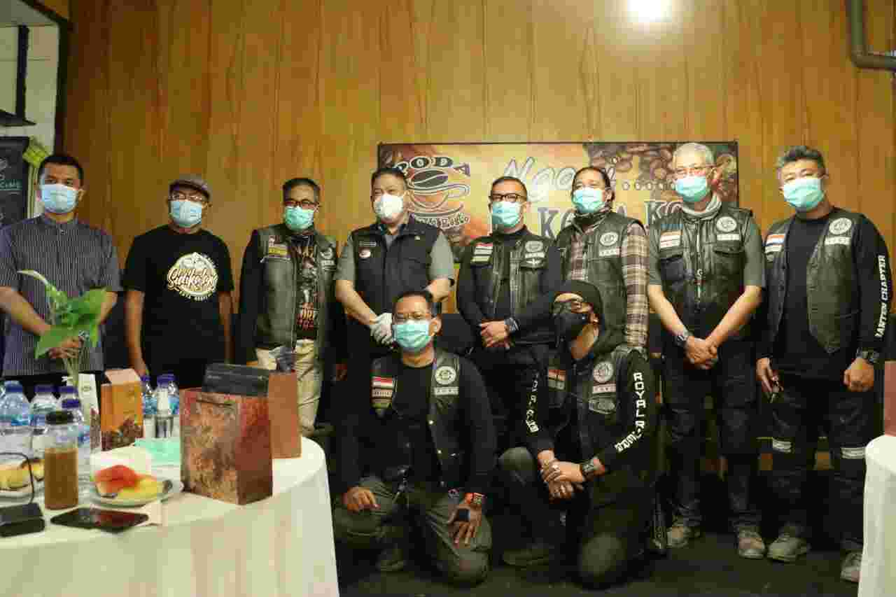 Terima Kunjungan Komunitas Riders Indonesia, Bupati Dairi Kampanye Wisata dan Perkenalkan Pelleng