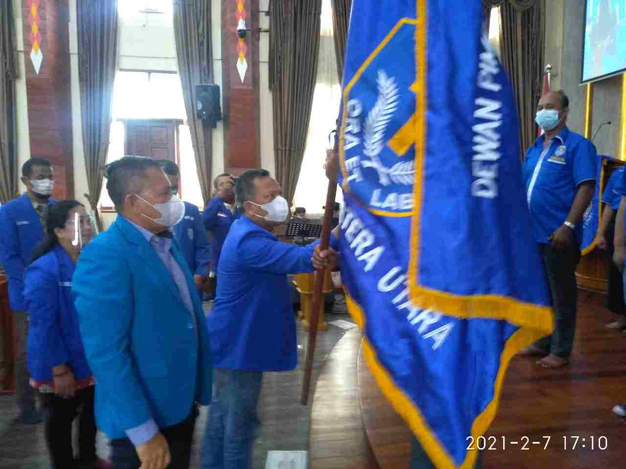 Ketua DPD GAMKI Sumut Resmi Melantik DPC GAMKI Karo Masa Bakti 2019-2022