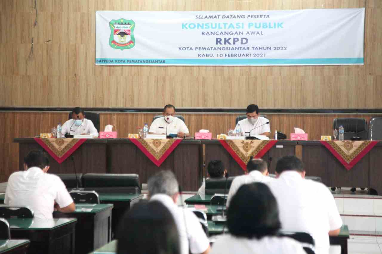 Ini 4 Fokus Pembangunan Ranwal RKPD Pemko Siantar 2022