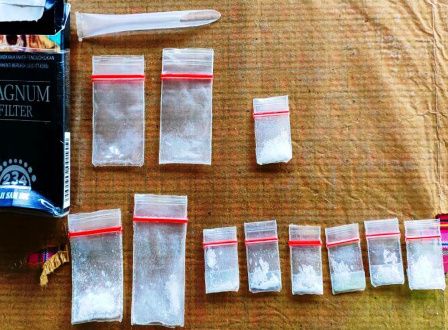 Saat  Ditangkap Polisi Andi Sempat Buang Rokok Ternyata Berisi Sabu