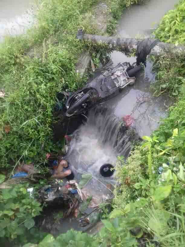 Mayat Pria Paruh Baya bersama Sepeda Motor Matic Ditemukan di Aliran Sungai Panei 