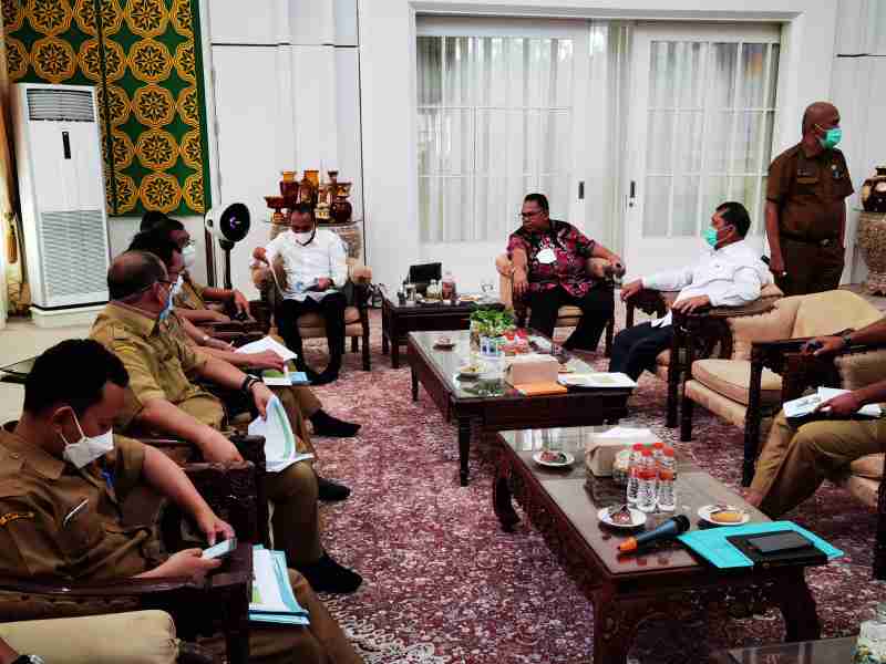 Gubsu Setujui Akses jalan Desa Barus Jahe - Rumah Liang Dilanjutkan 