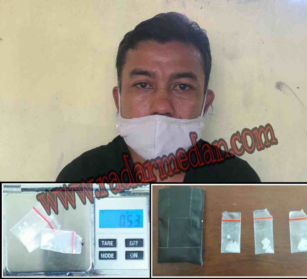 Kantongin Sabu, CP Diciduk Sat Res Narkoba Polres Simalungun dari Jalan Ragidup