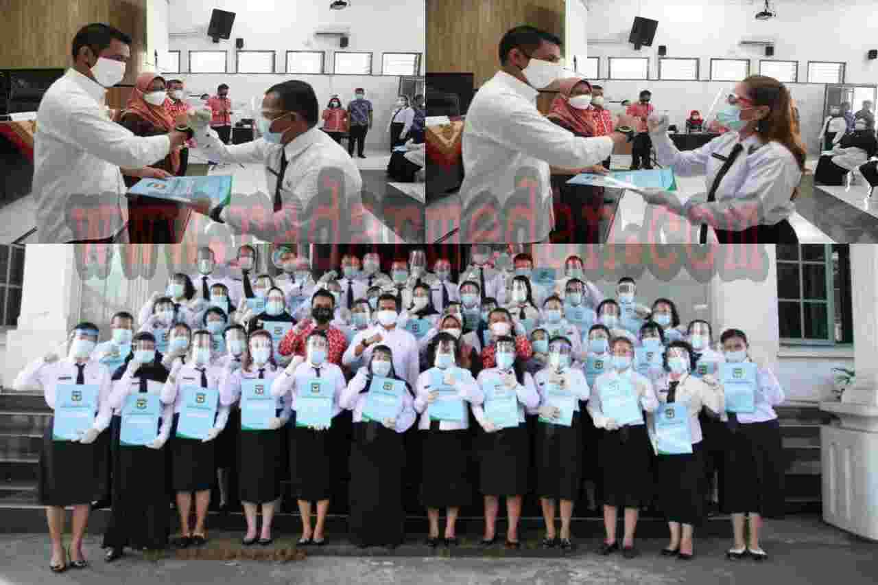 Walikota Siantar Serahkan SK kepada 51 PPPK Formasi Tahun 2019