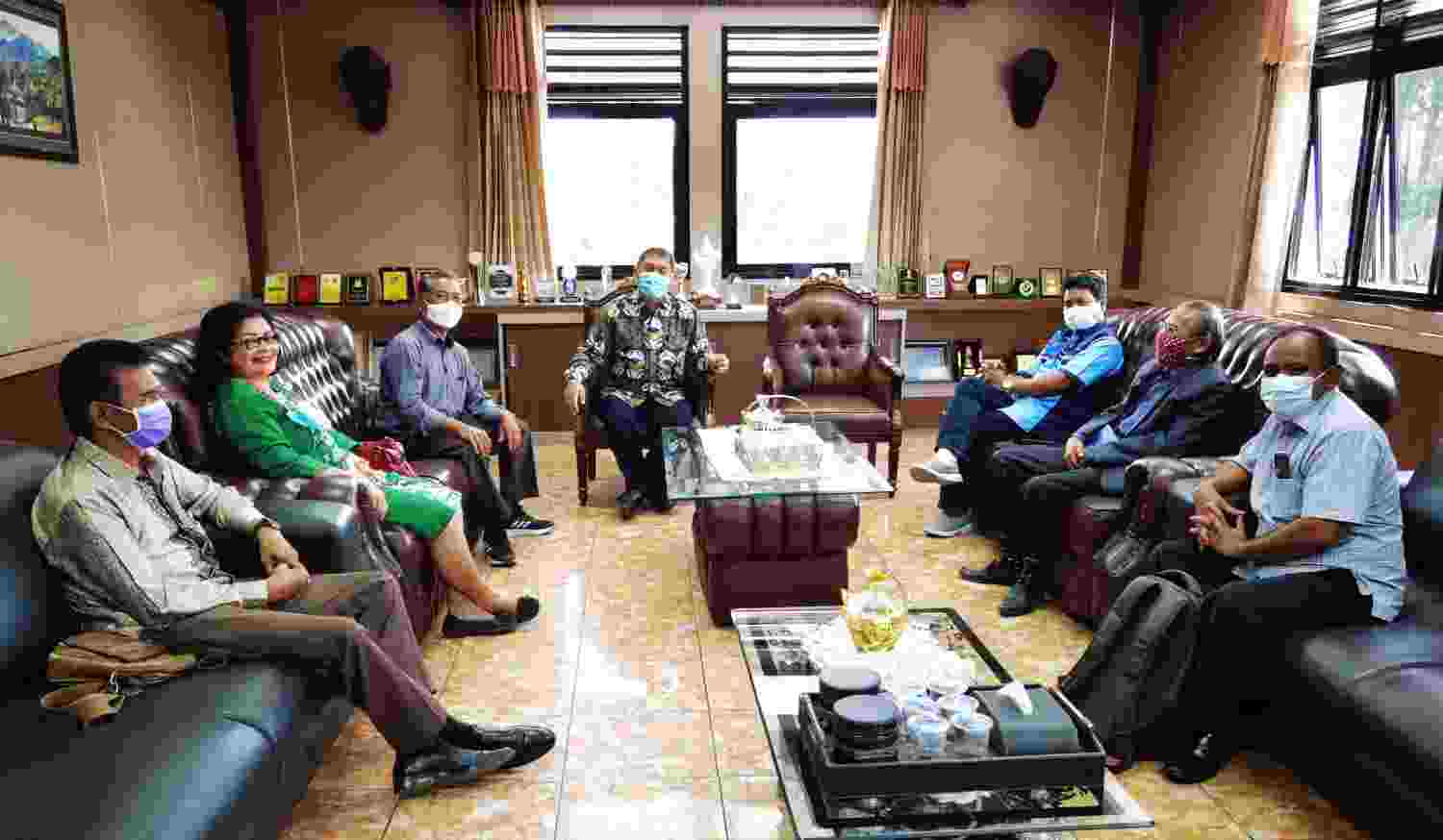 Panitia Pembangunan Rumah Ibadah Audensi, Ini Harapan Bupati Karo