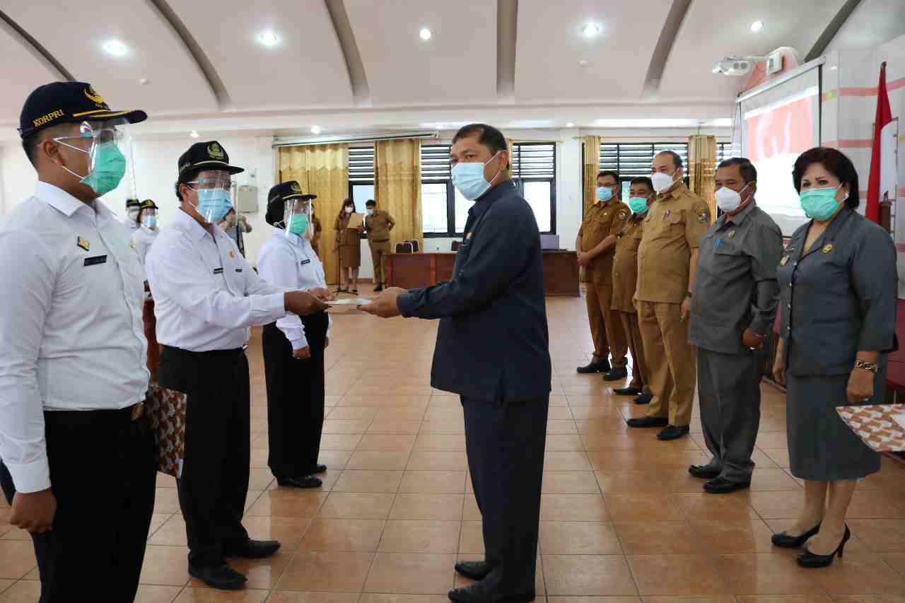 Bupati Karo Serahkan SK PPPK 83 orang  dan 2 Calon ASN STTD TA 2020