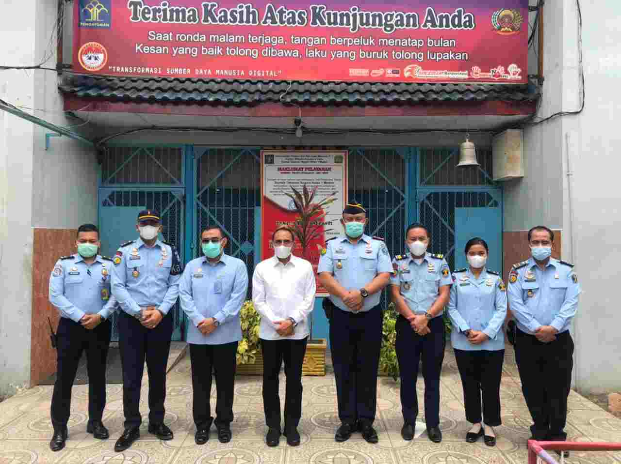 Gubsu Apresiasi Penerapan Prokes di Rutan Kelas I Medan