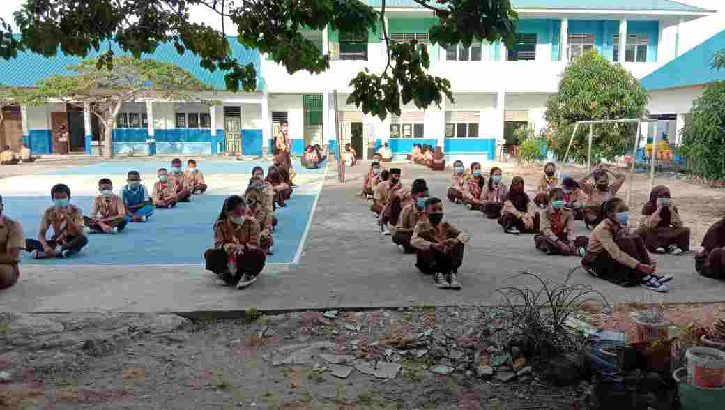 Persiapkan Matang, SMP 27 Lakukan Kegiatan Pembelajaran Tatap Muka Perdana