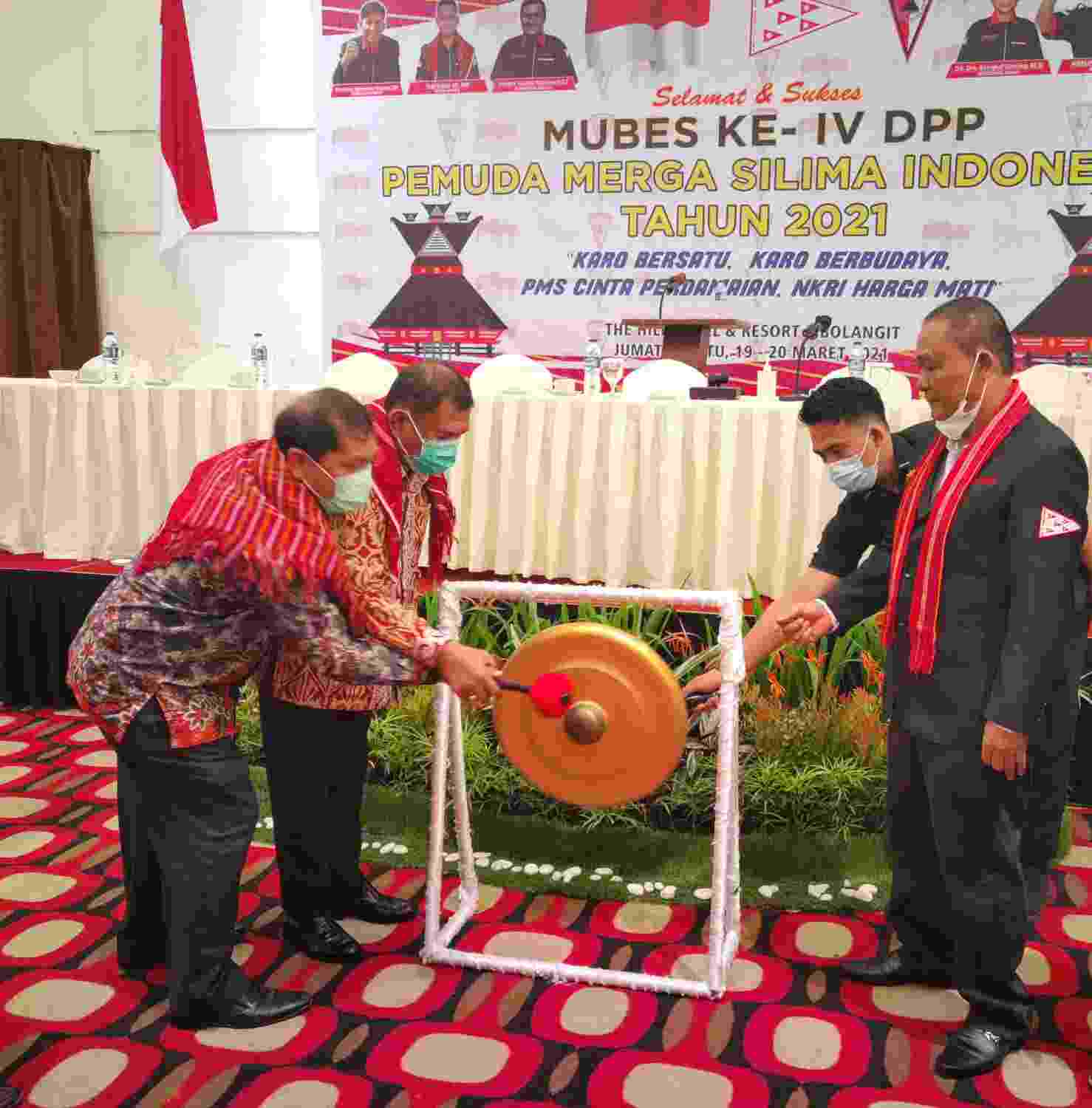 Bupati Karo dan Deliserdang Saling Puji di Mubes DPP PMS Indonesia ke IV