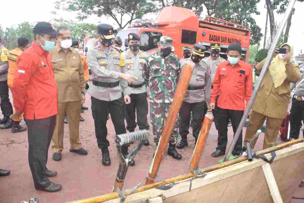 Polda Sumut Gelar Apel Gabungan Cegah Kebakaran Hutan