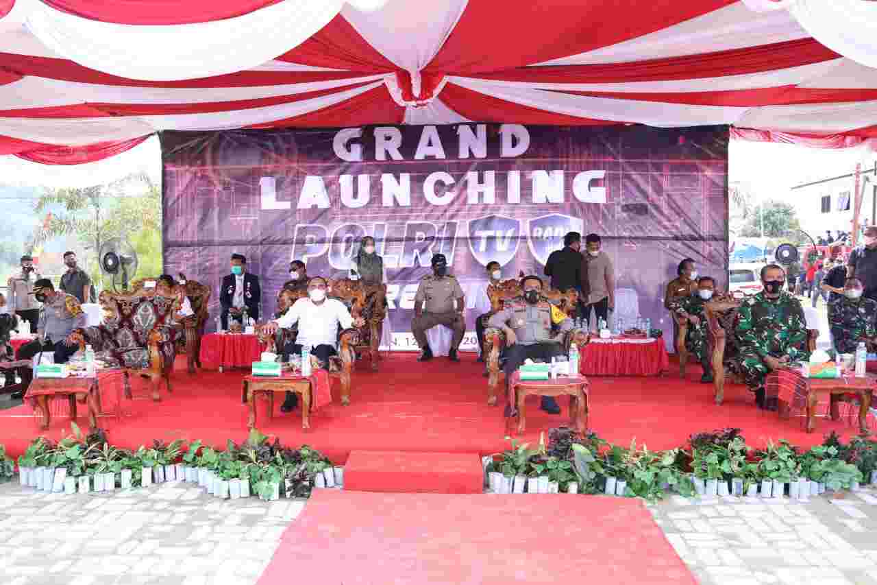 Kapolda Sumut Hadiri Launching Polri TV dan Radio