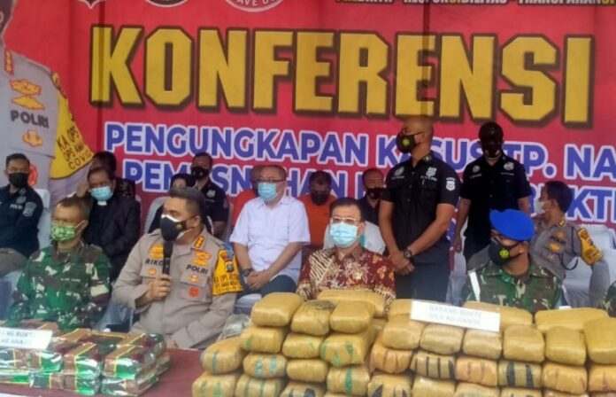 Sinergi Tolak Narkoba, Polrestabes Medan Musnahkan 26 Kg Sabu Beserta 69 Kg Ganja