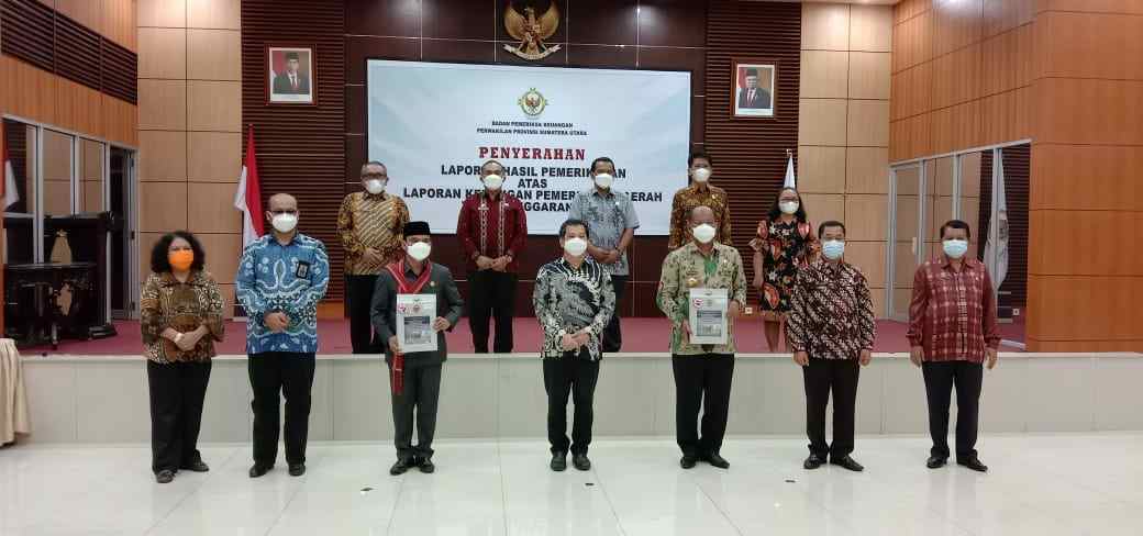 Pemkab Samosir Raih WTP 4 Kali Berturut