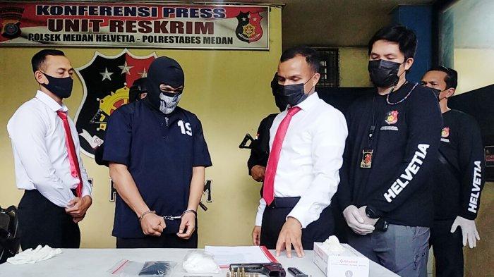 Nyaris Tembak Anggota Unit Reskrim Polsek Helvetia, Pengedar Sabu ini Dijebloskan ke Penjara