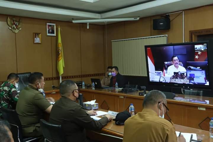 Bupati Dairi Ikuti Rapat Koordinasi Penertiban KJA Danau Toba