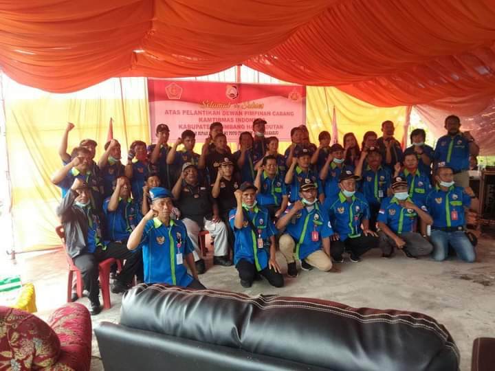 Organisasi Kamtibmas Indonesia DPC Humbang Hasundutan Dilantik