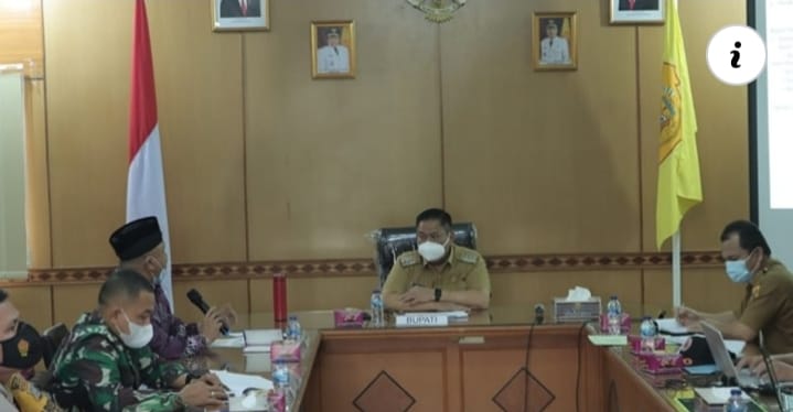 Bupati Dairi Pimpin Raker P2KM Dairi