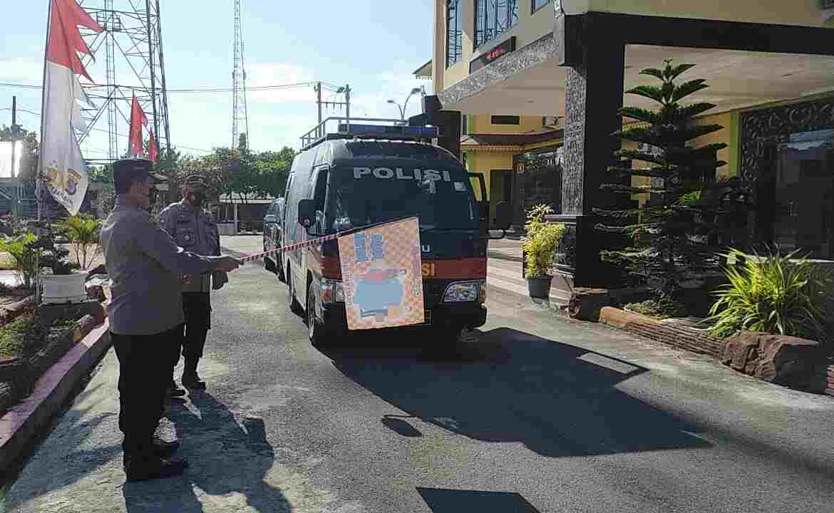 Sukseskan Vaksinasi Nasional, Polres Batubara Resmikan Pelepasan Mobil Vaksinasi Keliling