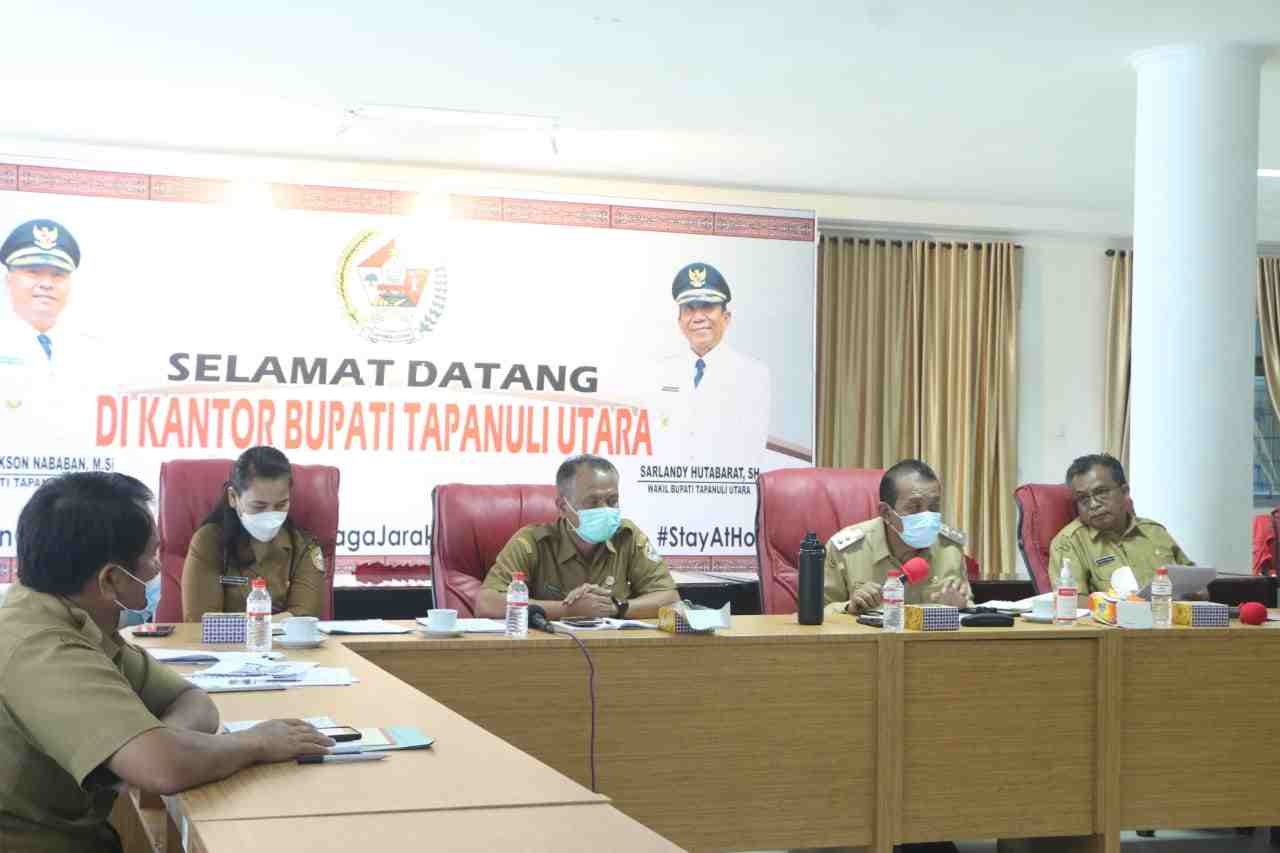 Wakil Bupati Taput Pimpin Rakor Percepatan Penanggulangan Stunting