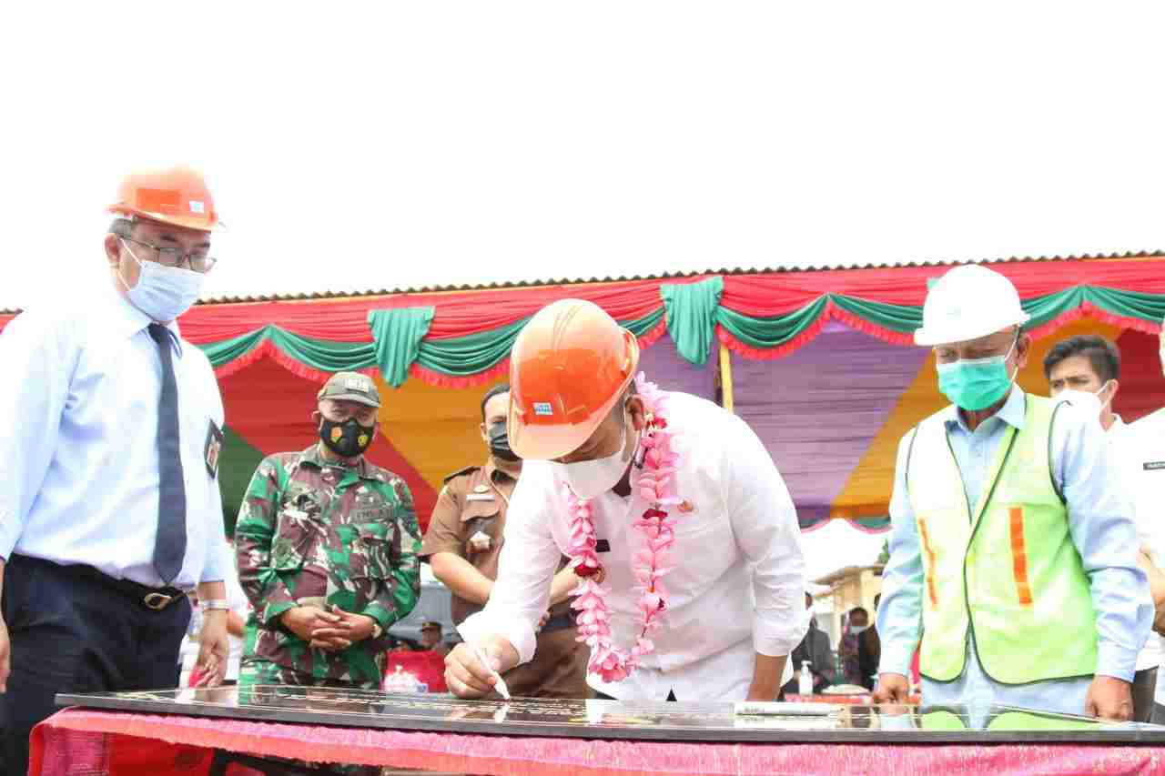 Gedung KPP Pratama Silangit Segera dibangun 2Tingkat di Siborong-borong