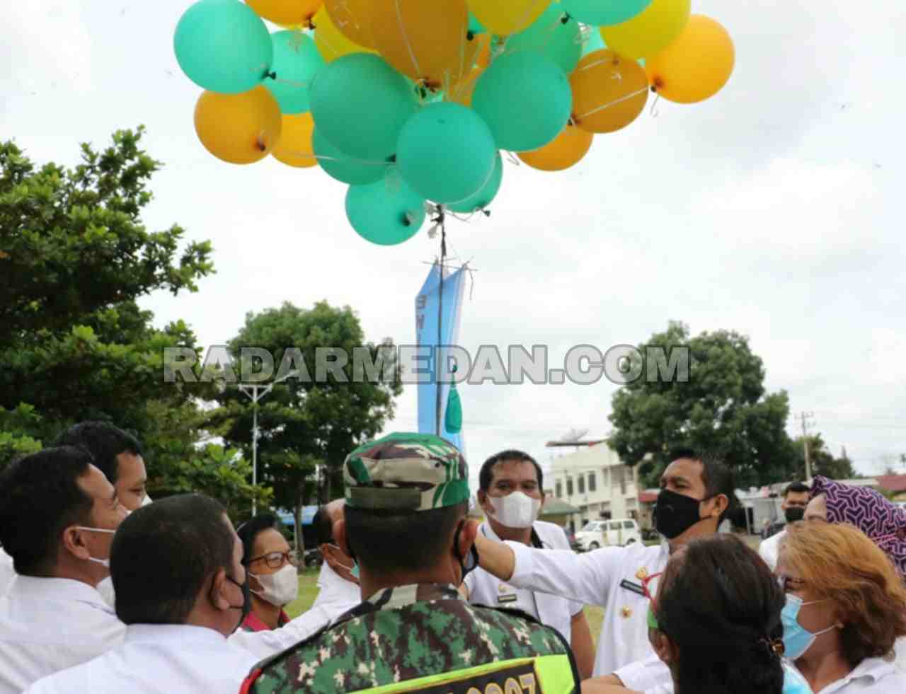Wali Kota Pematangsiantar Hadiri Deklarasi Stop Buang Air Besar Sembarangan (Stop BABS)