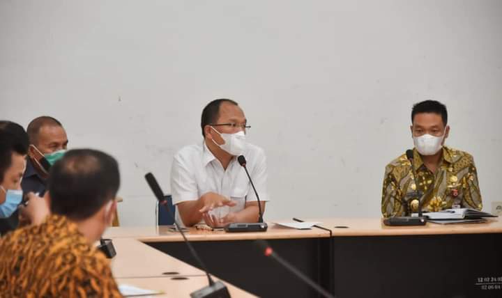 Bupati Bersama Forkopimda Humbahas Tindaklanjuti Arahan Presiden Terkait Penanggulangan Covid-19