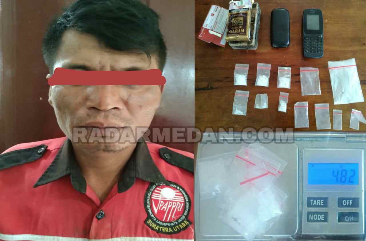 Miliki Shabu 4,82 Gram, Jonroy Ditangkap Satres Narkoba Polres Simalungun