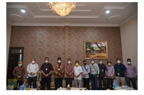 Tim Survey Kemenko Marves Temui Bupati Pakpak Bharat Bahas Pembangunan Jalan