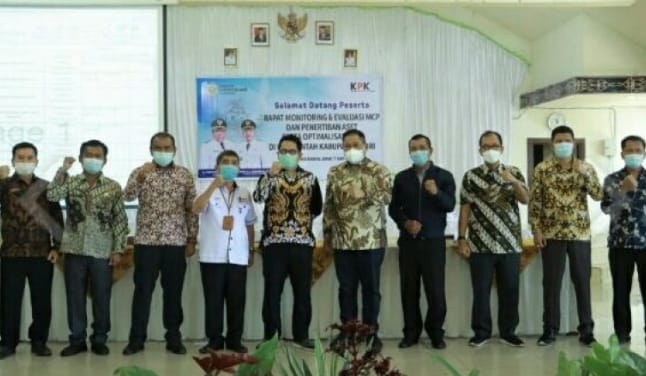 Bupati Dairi dan Unsur Forkopimda Gelar Rapat Bersama KPK Optimalisasi PAD 