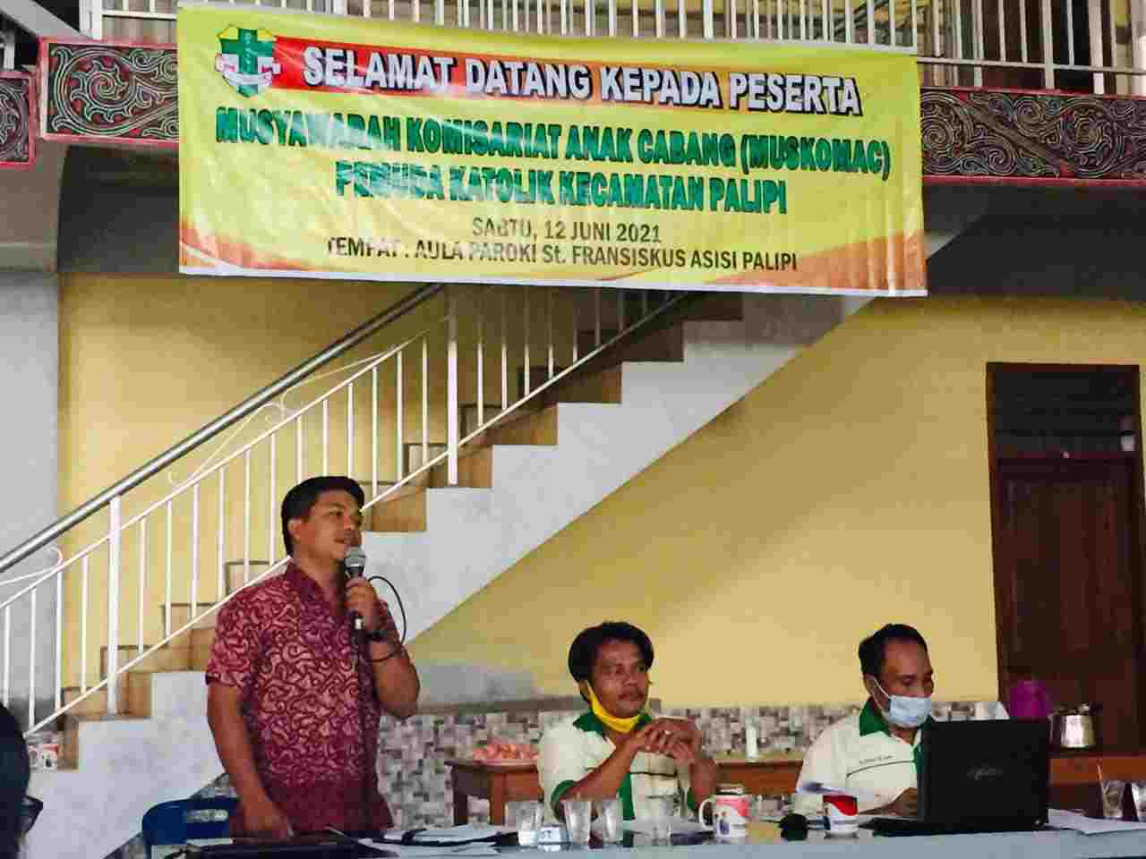 Komisariat Anak Cabang Pemuda Katolik Se-Kecamatan Palipi Adakan Musyawarah