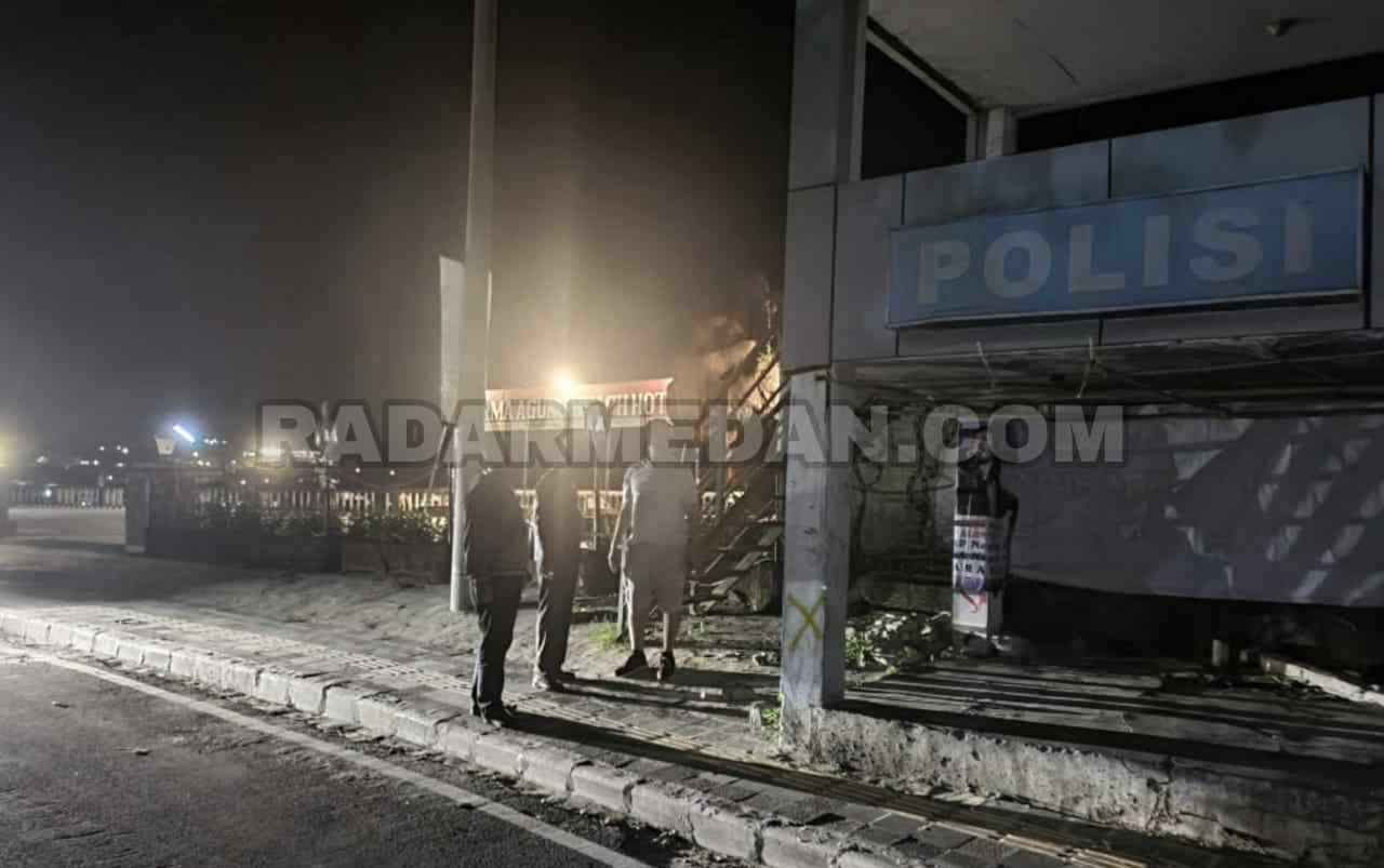 Lapor 110 Tentang Perjudian, Polsek Parapat Gerebek Pos Kosong Dekat Hotel Darma Agung